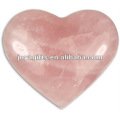 40MM quartzo rosa Corações de pedra